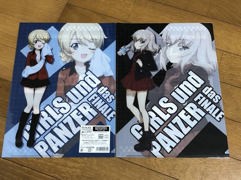 ガールズ＆パンツァー ダージリン 逸見エリカ クリアファイルセット ガールズ＆パンツァー最終章 第4話 クリアファイルセット 逸見